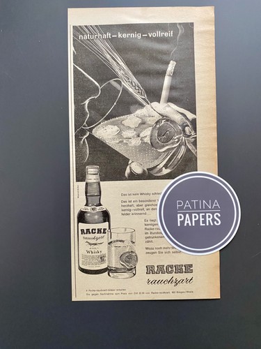 1964 racke whisky delicato - whisky,
