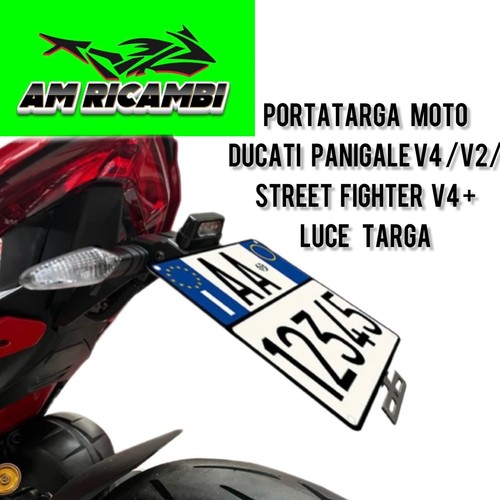 Portatarga moto ducati - portatarga,