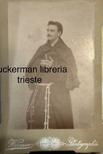 Photo Foto Carte De Visite 1900 FRATE PRETE VESTE RELIGIOSA medio Formato