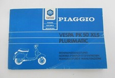 VESPA PK 50 XLS PLURIMATIC LIBRETTO MANUALE PIAGGIO MANUTENZIONE- NO FOTOCOPIA-