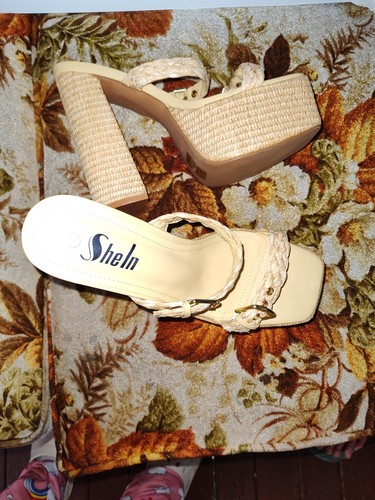 Sandali grossi tessuto con - grossi,