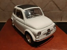 1/18 1/16 Burago Fiat 500 ORIGINALE