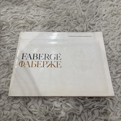 Faberge goldsmith to russian - faberge!!,