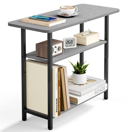 Divano comodino slim - , grigio