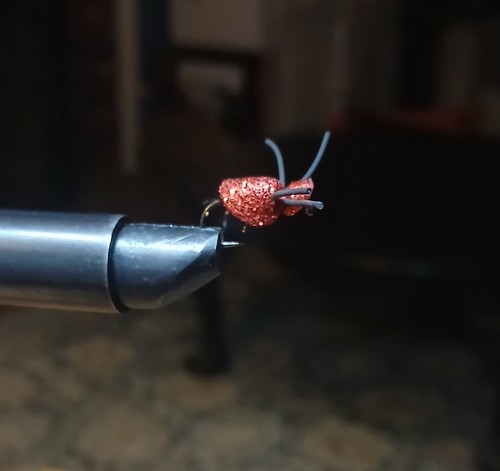 Mosche ragno schiuma rosse - mosche,