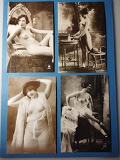 Lotto di 4 Cartoline. Riproduzioni da originale di Cartoline Antiche