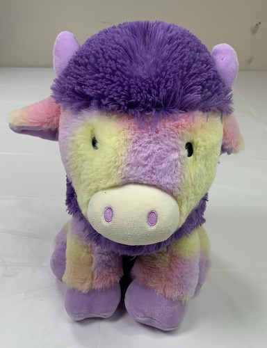 Peluche bisonte arcobaleno - peluche,