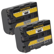 2x Batteria Patona 7,2V 1300mAh per Sony DCR-PC330E,DCR-PC6,DCR-PC6E,DCR-PC8
