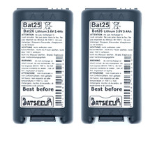 2 BATTERIE BAT25 BAT26 3,6V