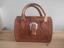 Borsa Bauletto In Vera Pelle