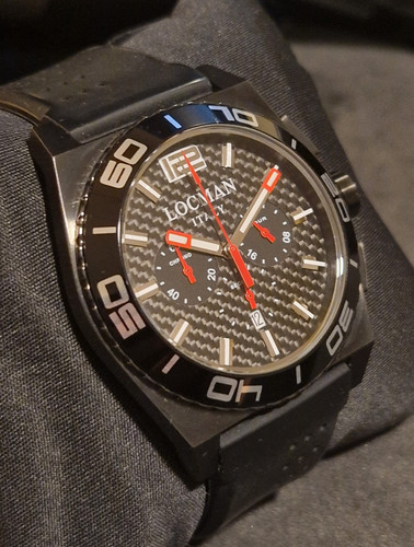 Cronografo stealth nero locman - stealth,