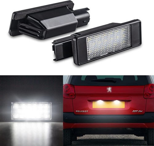 Luce targa led - per, peugeot