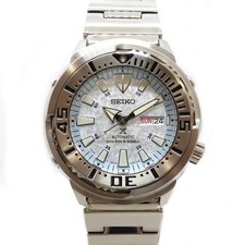 Orologio da polso uomo usato SEIKO PROSPEX SBDY053 Baby Tuna Ice Blue 48 mm a...