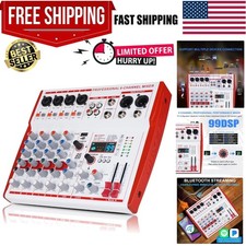 6 Channel DJ Mixer with