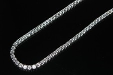 Collana catena tennis 14k