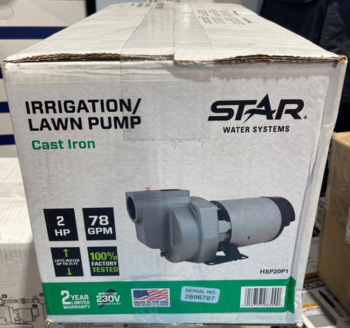 Pompa irrigatore prato - , star