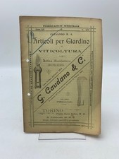 G. Caudano & C. Articoli per giardino e viticoltura, anno XII, n. 22, 1903