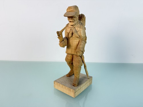Statua scultura arte legno - , 30