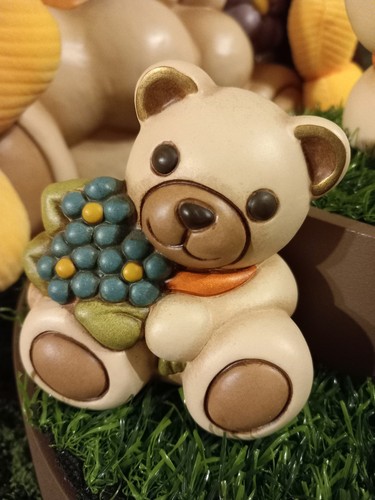 Thun teddy primavera con fiori - thun,
