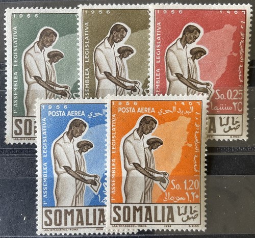 Somalia italiana 1956 316 320 - italiana, 316-320