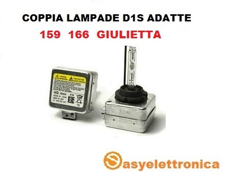 Coppia lampade d1s - d1s, kit