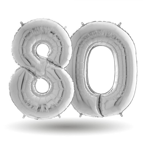 Pallone compleanno numero - , 80