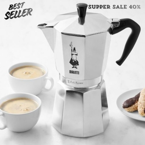 Scatola aperta bialetti moka - aperta,
