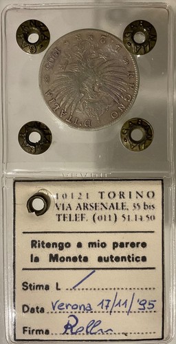Lire 1903 roma moneta - 2,