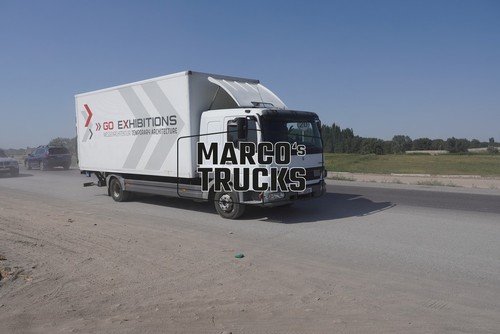 Foto camion mercedes benz - camion, mercedes-benz