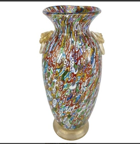 Vaso vetro artistico 033 - vaso,