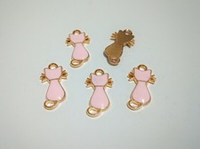 4pz charm ciondolo Gatto  in