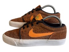 Scarpe da ginnastica Nike Toki Low FB arancione leopardate uscita nel 2013 taglia UK 6/7 fondo di magazzino
