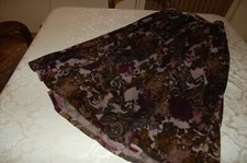 Marella, Gonna, Floreale, Velluto, tg M,  usata 