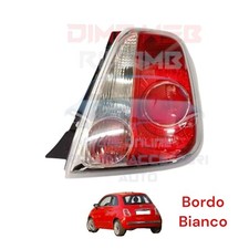 FANALE FANALINO STOP FARO POSTERIORE DX PER FIAT 500 312 DAL 2007 AL 05/2015