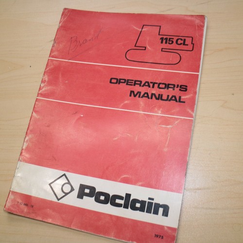 Poclain 115 escavatore - 115, cl