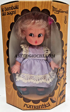 MIGLIORATI BAMBOLA BIRICHINA BIONDA ROMANTICI DOLL 20CM VINTAGE '70 NEW IN BOX