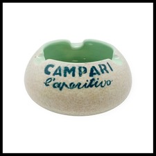 1950ca * Posacenere in Ceramica "Campari, L’Aperitivo – Ce.As. Albisola, Dipinto
