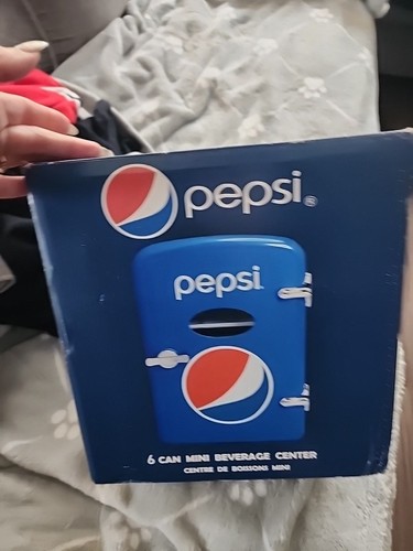 Pepsi mini fridge blue - mini, holds