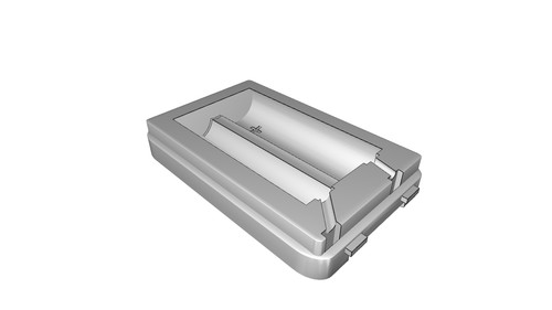 Vano batteria per radio - per,