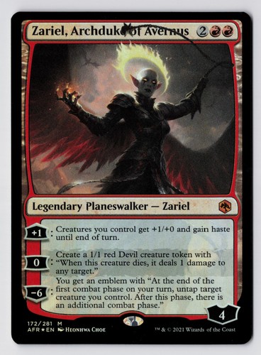 Zariel arciduca averno - zariel,, di