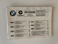notice autoradio BMW clarion