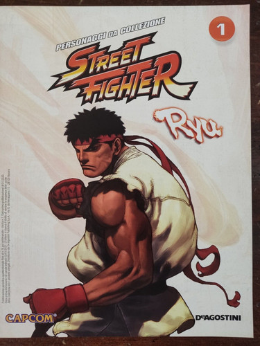 Fascicolo street fighter - street, ryu