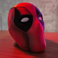 Casco/maschera Deadpool su misura stampato in 3D per cosplay/costumi