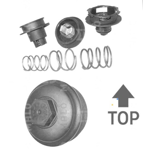 Coperchio tappo filtro - coperchio,