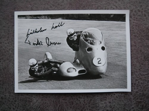 Cartolina autografata