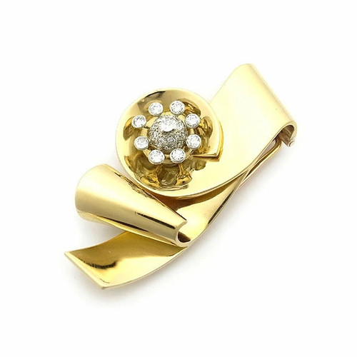 Spilla antica cartier - cartier, diamante