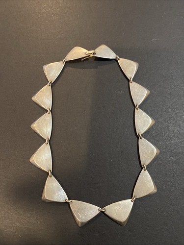 Collana triangolo argento