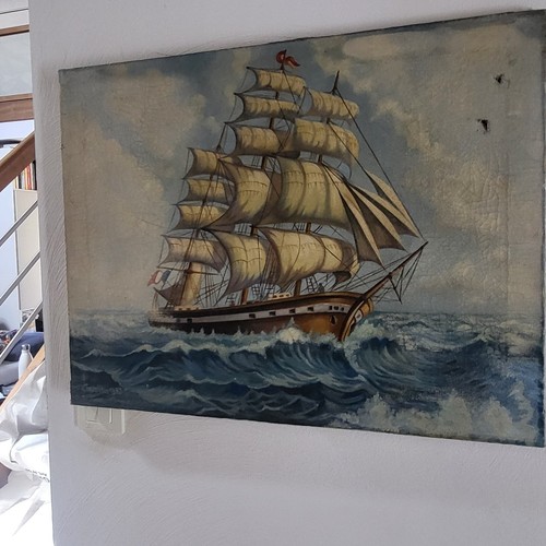 Huile sur toile - toile,