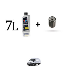 Kit filtro olio e 7L per Iveco