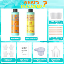Epoxy Resin,  32 OZ Fast Cure